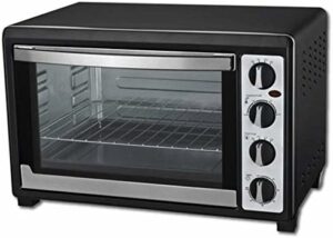 Forno Convezione Elettrico Rustipollo 38 Litri Nero