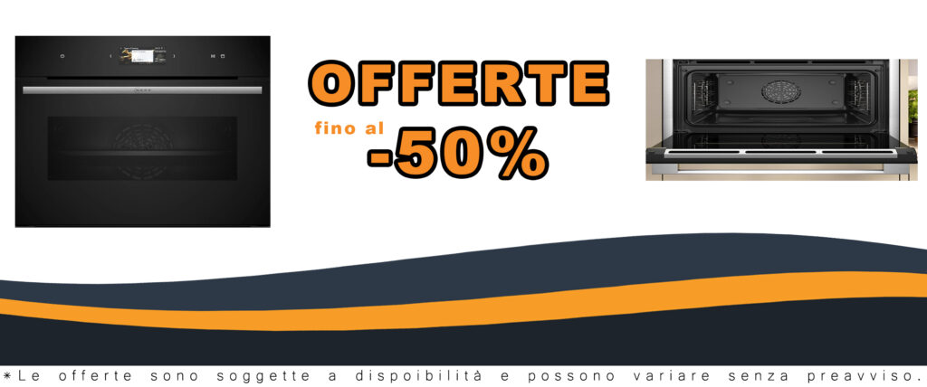 Forno da incasso compatto Neff C24FS31N0 con tecnologia Full Steam