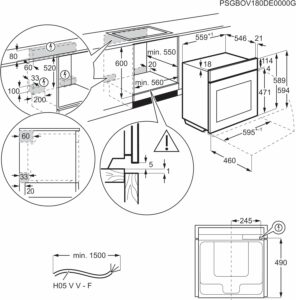 AEG BPE748380T Forno Multifunzione Nero con Display TFT