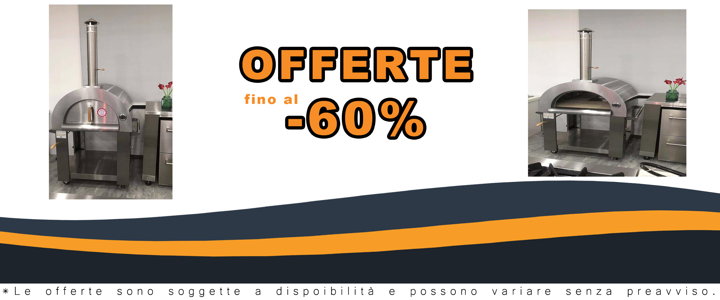 Forno Grande per Pizza HYXION HPO03SH con doppia alimentazione