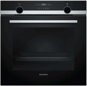 Forno Siemens in pizzo argento con dimensioni 60x60x55 cm, classe energetica A  