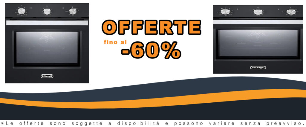 Forno elettrico ventilato nero con capacità di 74 litri e funzione vapore, classe energetica A