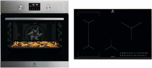 Forno Electrolux Serie 700 Pirolitico e Piano Cottura Induzione Serie 600 in Cucina Moderna  