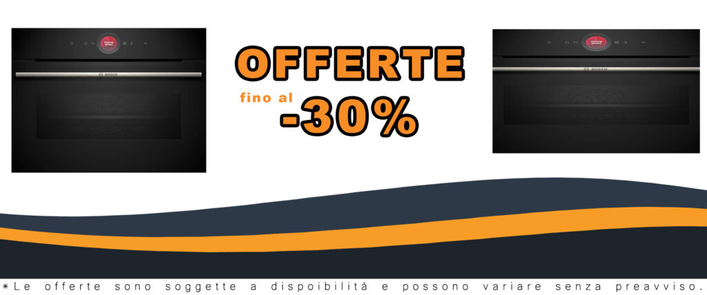 Bosch CBG7341B1, forno compatto da incasso nero, con funzione Air Fry e programmi automatici