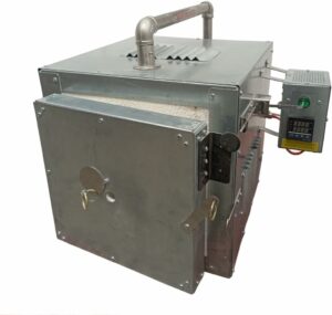 Forno elettrico R-1300-ACS 1300°C con controller programmabile e sistema di circolazione dell'aria  