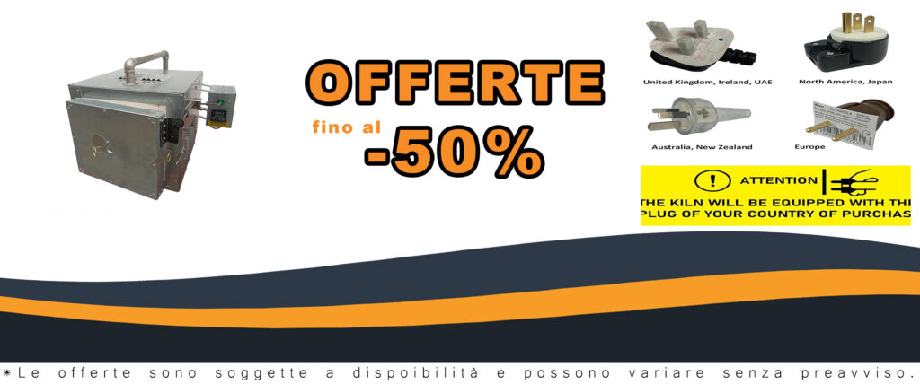 Forno elettrico R-1300-ACS 1300°C con controller programmabile e sistema di circolazione dell'aria