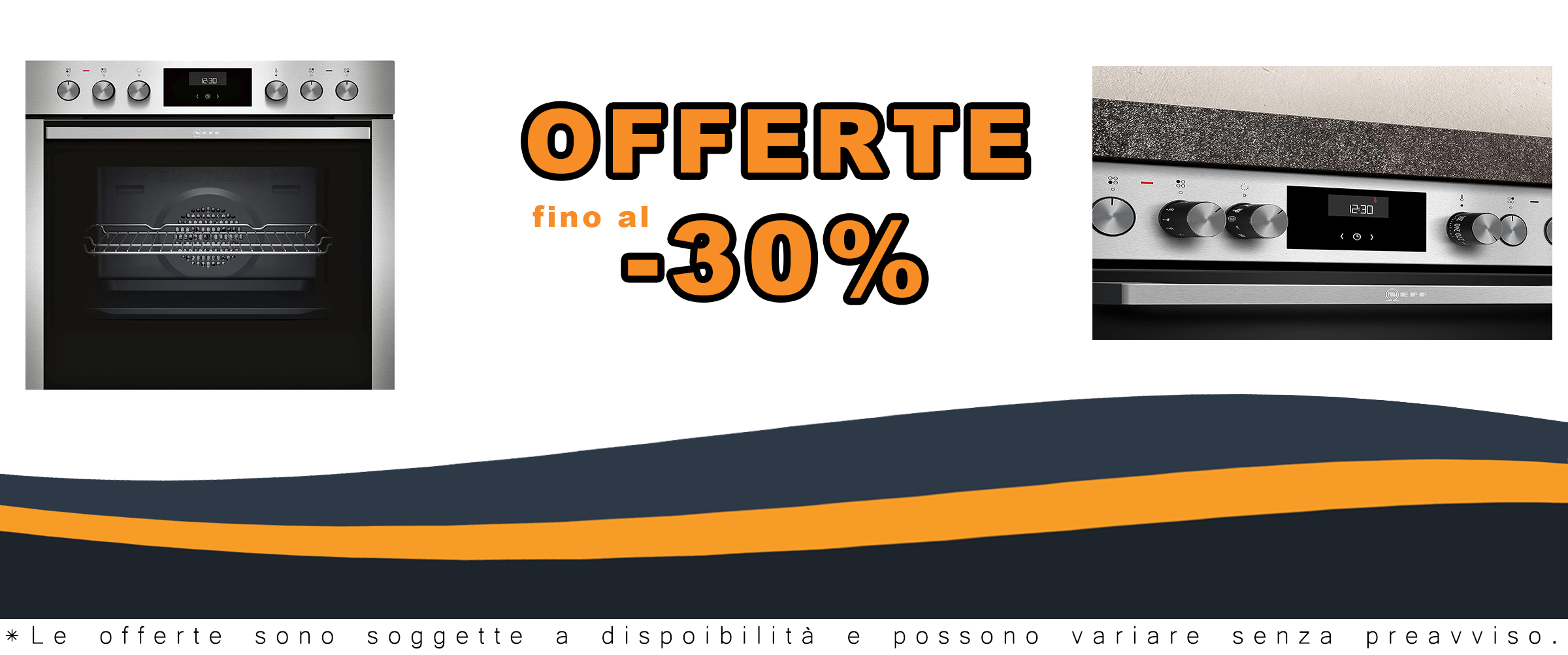 Immagine del Neff ECC1642i, forno elettrico da incasso con capacità di 71 litri e classe energetica A  