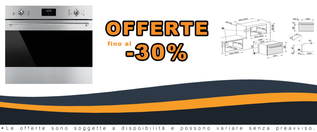 Forno SMEG SF6300TVX Inox VaporClean con tecnologia VaporClean e design in acciaio inox