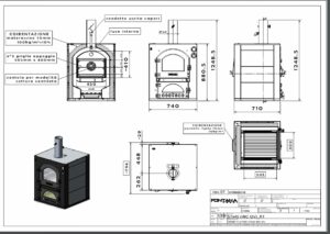 Forno da Incasso INC QV (57X45) Classe A, design elegante ed efficienza energetica  