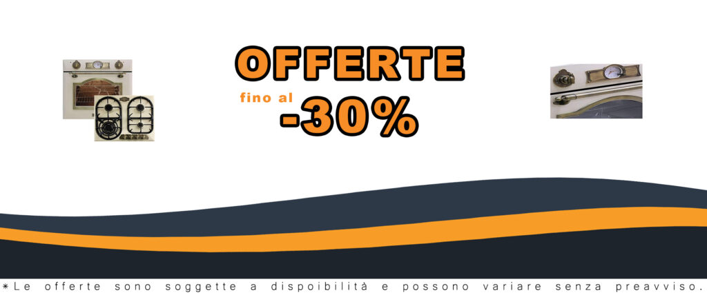 Forno elettrico da incasso Kaiser Empire EH 6355 ElfEm in stile retrò con piano cottura a gas smaltato avorio.