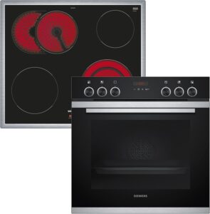 Siemens PQ211KA10 Forno Elettrico da Cucina in ceramica, classe A, con sistema ActiveClean e design moderno