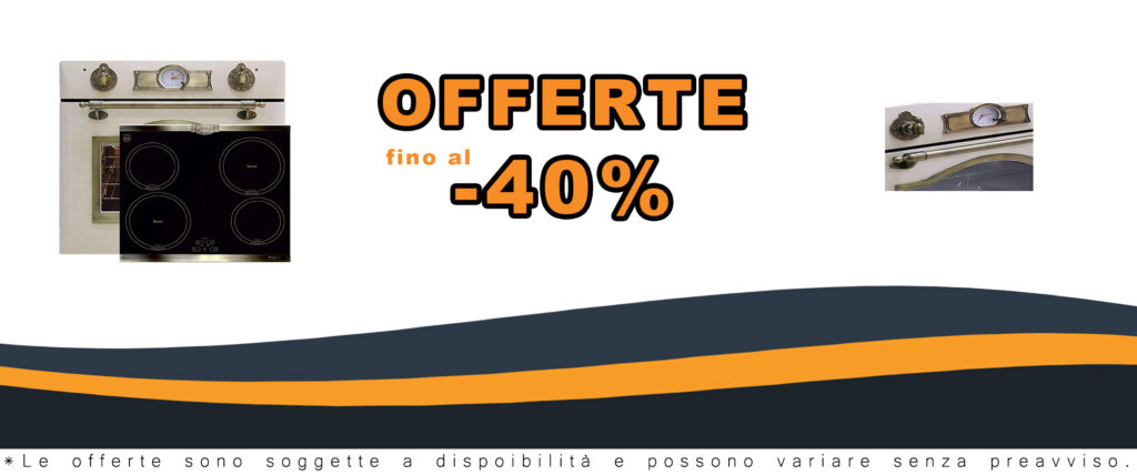 Forno elettrico da incasso Kaiser Empire EH 6355 ElfEm con piano cottura ad induzione e design retrò