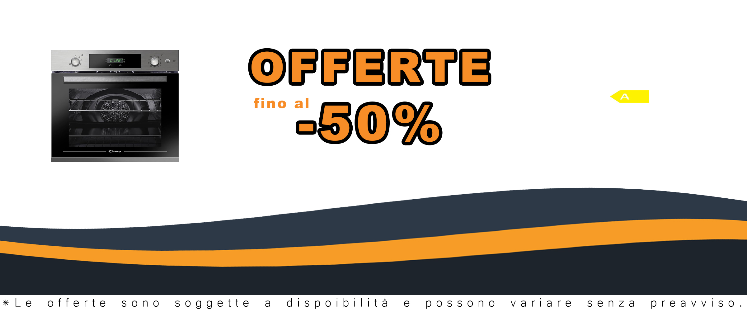 Forno Elettrico Multifunzione Candy 70 Litri Pirolitico con funzione pirolitica e classe energetica A