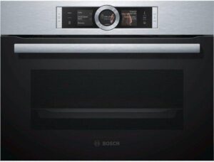 Forno elettrico Bosch Serie 8 CSG636BS3, con design in acciaio inossidabile e classe energetica A+, 47 L di capacità  