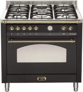 Piano cottura Lofra RNMG96MFTE/CI in acciaio inossidabile, 5 fuochi e classe energetica A, ideale per ogni cucina moderna