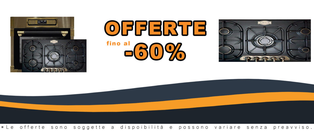 Set da cucina a gas Kaiser con forno da incasso 80L, 11 funzioni, fornello a gas e classe di efficienza A+