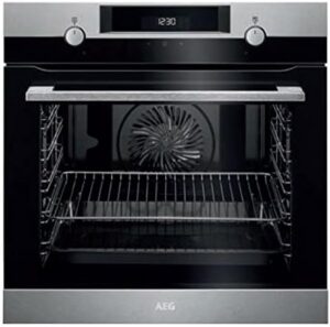 Forno AEG BEK 435220 M in acciaio inossidabile con capacità di 71 litri 