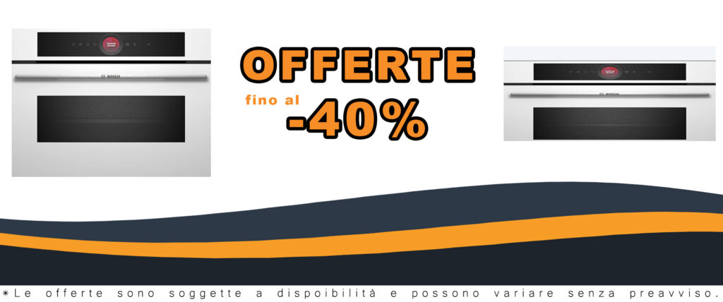 Forno Bosch Serie 8 CMG7241W1 45L 900W Bianco con classe energetica A