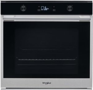Forno Whirlpool W7 OM5 4 H W7OM54H in acciaio inossidabile con capacità di 73 litri e classe energetica A++.