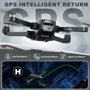 Drone TL16 con telecamera 4K, motori brushless, peso inferiore a 249g, trasmissione 5G FPV, ideale per principianti e professionisti  