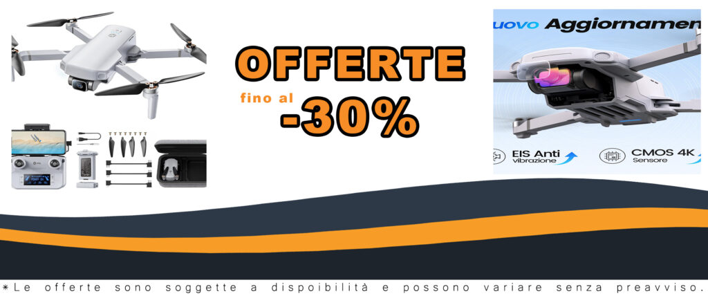 Drone Holy Stone HS360E 4K pieghevole con GPS, coupon e sconti