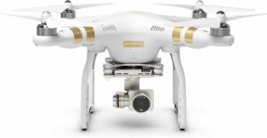 DJI Drone Phantom 3 Professional con videocamera 12 MP/4K in volo, ottimo per riprese aeree professionali