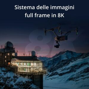 DJI Inspire 3 Combo Standard con ProRes RAW/CDNG 8K e Fotocamera FPV ultra-grandangolare  