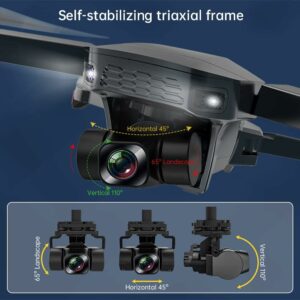 X-Verse ZLL SG907 MAX Drone con Telecamera 4K in volo