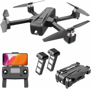 Quadricottero GPS Trasmissione 5G FPV con telecamera 4K in volo