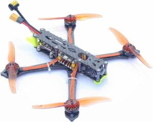 QWinOut Xy-5 FPV Drone RTF 218mm con motore 2900KV, controller F4 e occhiali FPV per un'esperienza di volo immersiva
