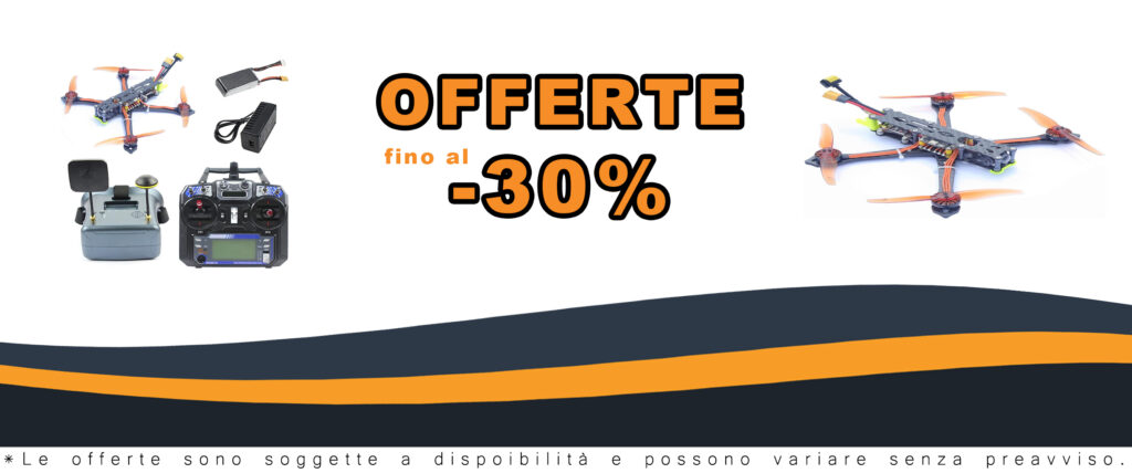 QWinOut Xy-5 FPV Drone RTF 218mm con motore 2900KV, controller F4 e occhiali FPV per un'esperienza di volo immersiva