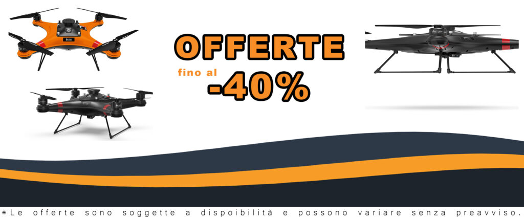 Drone da pesca FIFISH Swellpro Fisherman FD1 con fotocamera HD, GPS e resistenza all'acqua