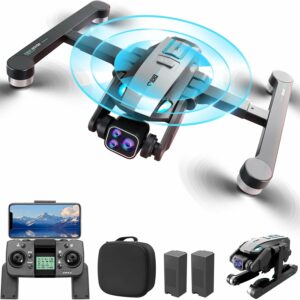 Drone OBEST GPS con telecamera 4K, motore brushless, e funzione di ritorno automatico