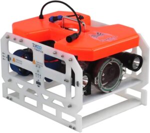 Drone subacqueo ThorRobotics King Crab 100X in azione sott'acqua