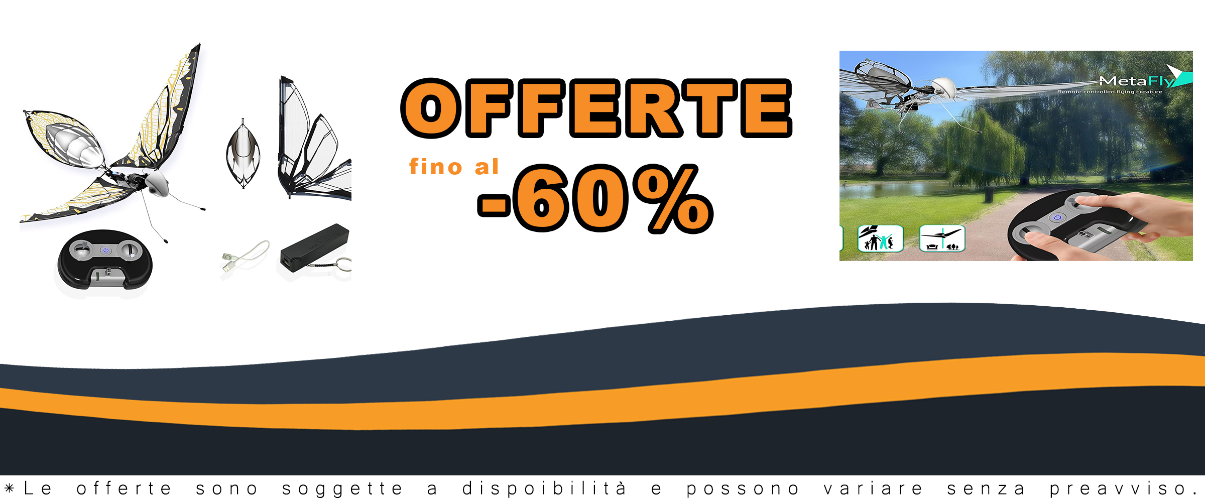 MetaFly Upgrade Kit by Bionic Bird - Drone insetto biomimetico in volo