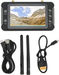Monitor FPV 4,3 pollici con 5,8 GHz e funzione DVR per droni 