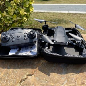RC Drone con fotocamera 4K HD per adulti, 2 batterie e borsa da trasporto