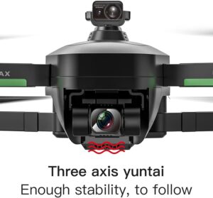 ZLL SG906 MAX1 Drone GPS con fotocamera 4K HD, controllo a lunga distanza, gimbal a 4 assi e sistema di evitamento ostacoli.