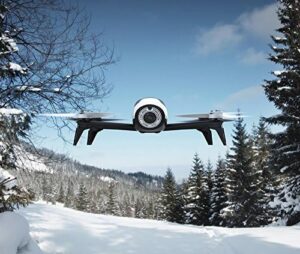 Parrot Bebop 2 Drone Bianco con Fotocamera Fisheye da 14 megapixel in volo
