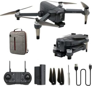Droni GPS con videocamera HD 4K, mini quadricottero FPV con video live e funzionalità di evitamento ostacoli, perfetto per adulti.