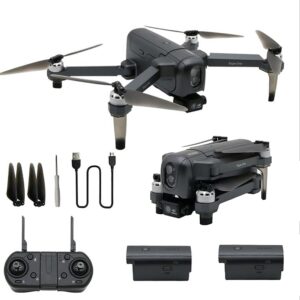Drone GPS con fotocamera 4K in volo, ideale per principianti, con modalità Seguimi e ritorno automatico a casa.