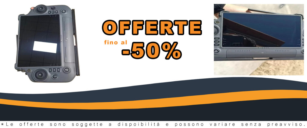 Telecomando RC Plus RM700 con schermo da 7 pollici compatibile con droni DJI