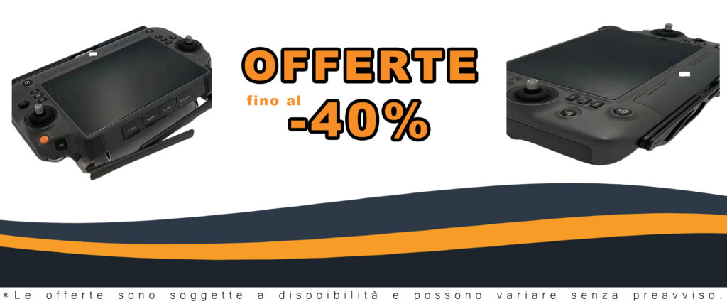 Telecomando Geunine RC Plus compatibile con i droni DJI M30T, RM700B, M300 e M350 RTK, ideale per un controllo preciso e reattivo.