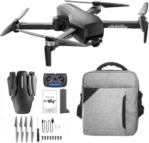 Drone GPS FPV pieghevole con videocamera HD 4K per principianti in volo  