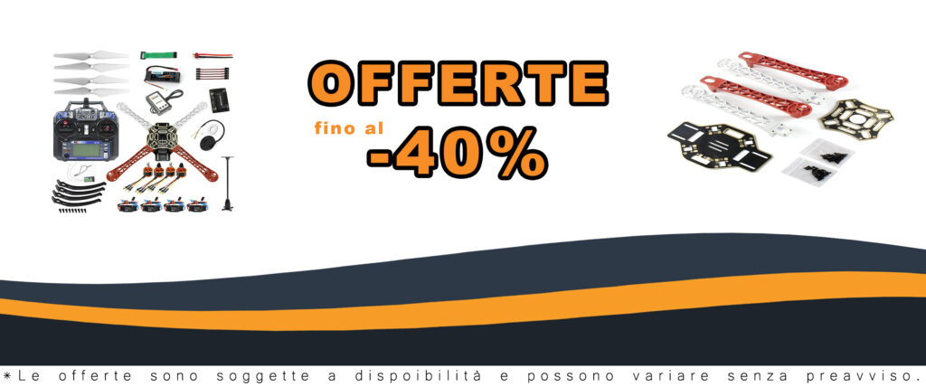 Drone QWinOut DIY 450mm Airframe con GPS APM2.8 pronto per l'assemblaggio
