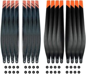 Set di accessori in fibra di carbonio compatibile con droni agricoli T40 T50, ideale per migliorare le prestazioni e la durata.