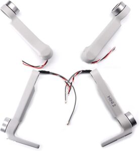 Elica del drone per DJI Mini 2, braccio motore destro anteriore posteriore sinistro per riparazioni e accessori.