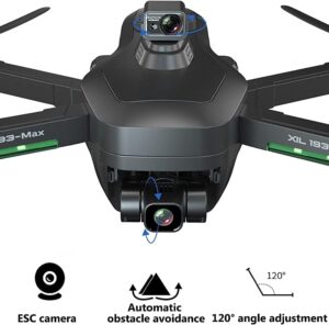 Drone GPS con fotocamera 4K, giunto cardanico a 3 assi e funzione di evitamento ostacoli, perfetto per adulti e appassionati di droni.