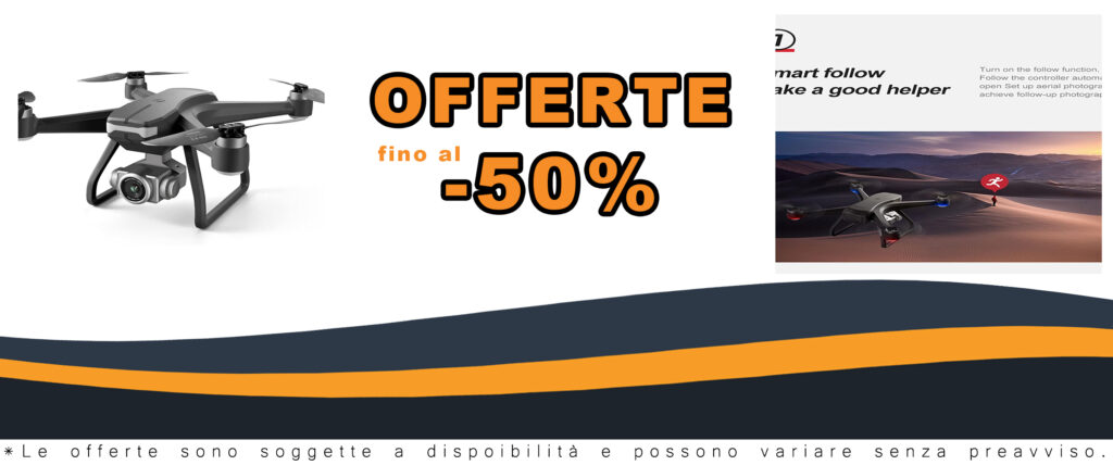 GPS Drone 4K Videocamera con motore brushless, ideale per fotografia aerea professionale e filmati HD