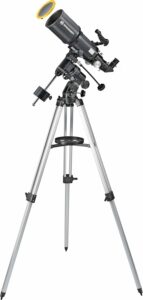 Telescopio Bresser Polaris 102/460 EQ3 con filtro solare per osservazioni astronomiche